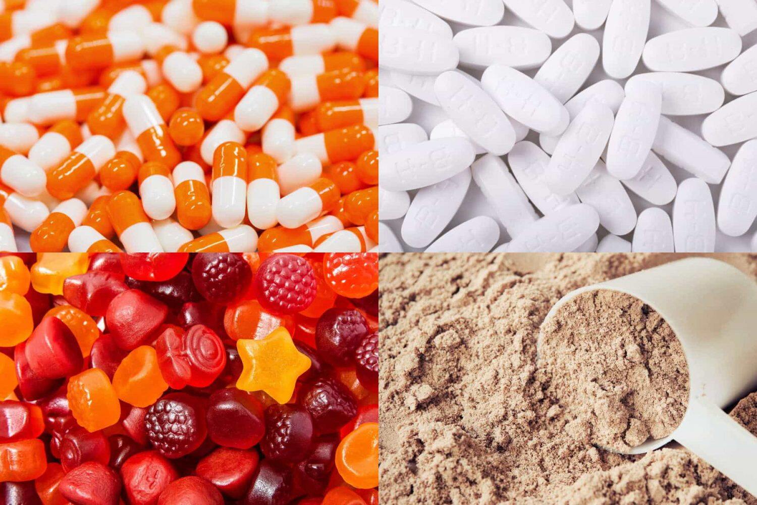 Different Forms of Supplements