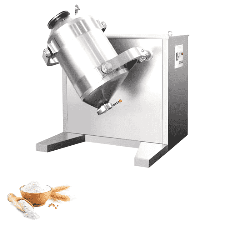 Laboratory or pilot-scale bin blenders