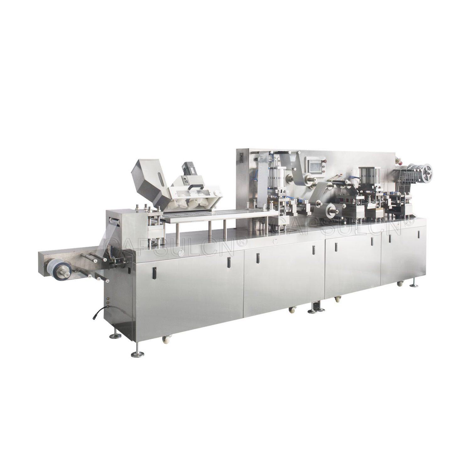 Blister packing machines