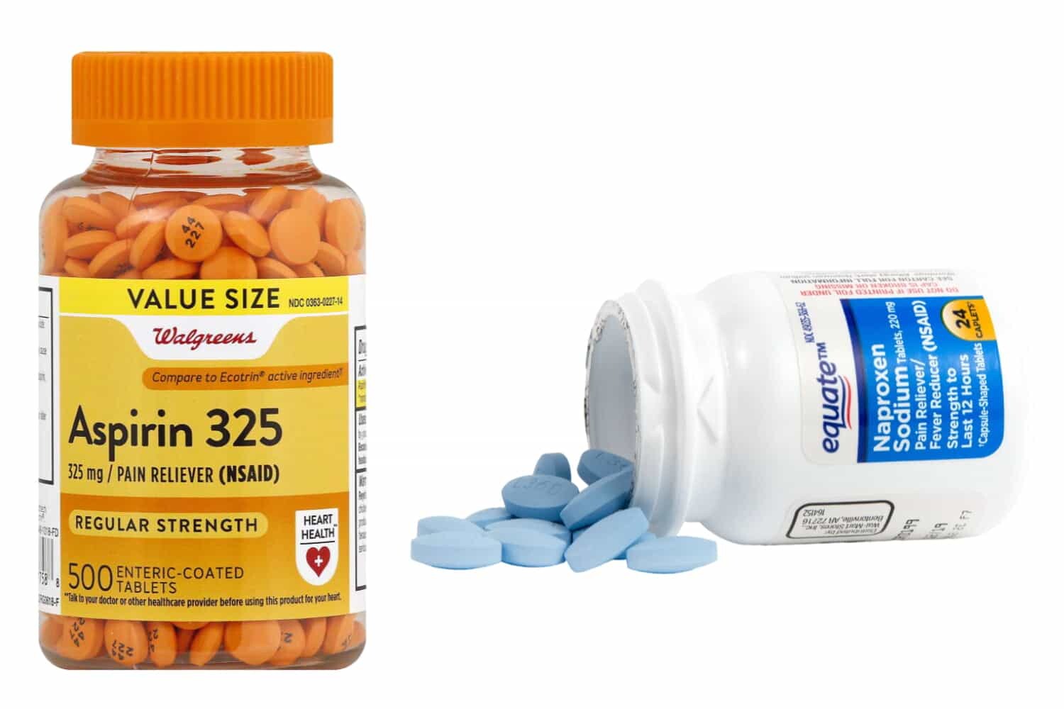 Aspirin & naproxen