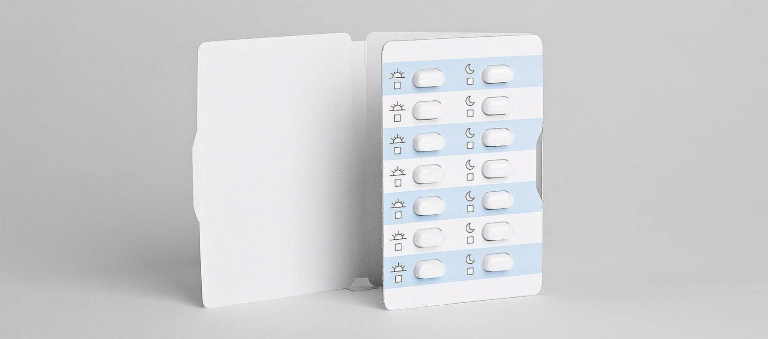 user friendly blister pack