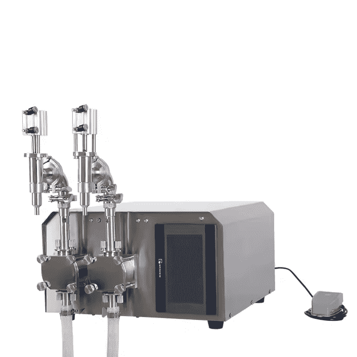 Semi-automatic tube filling machine
